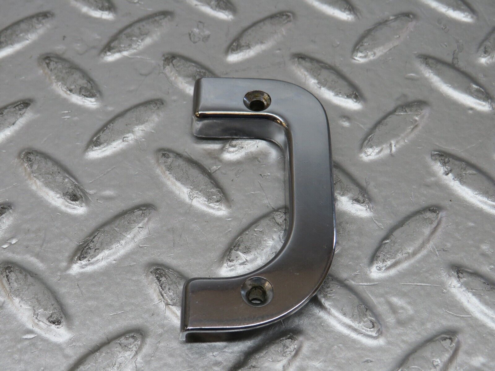 26799 Mercedes-Benz W123 240D Right Interior Door Chrome Latch Trim 1237230224