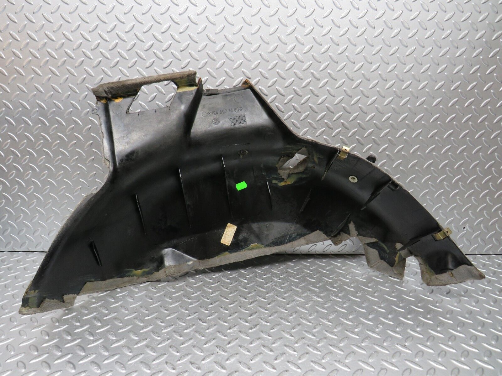 31191 Mercedes-Benz S124 220TE Wagon Trunk Panel Cover Right Grey 1246921489