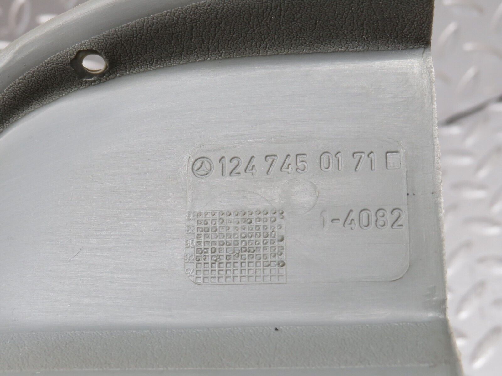 31302 Mercedes-Benz S124 220TE Inner Tailgate Cover Trim Pair Grey 1247450171