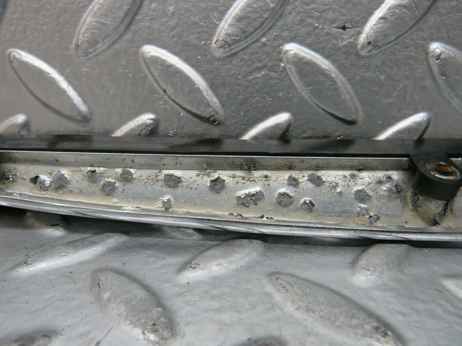 23789 Mercedes-Benz C107 450SLC Coupe Trunk Chrome Handle