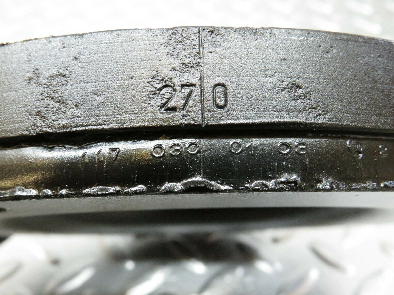 23897 Mercedes-Benz C107 450SLC Coupe Crankshaft Vibration Damper 1170300103