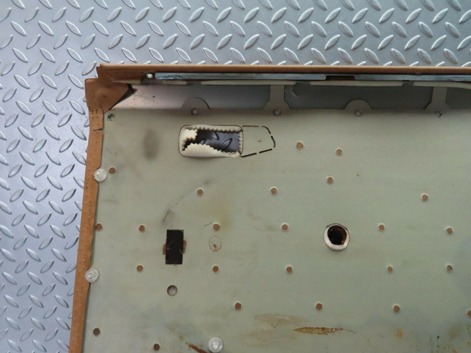 10868 Mercedes-Benz W123 230E Rear Left Door Card Panel Beige