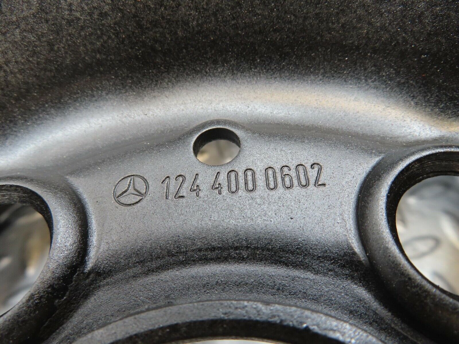 13241 Mercedes-Benz Steel Wheel 6Jx15H2 ET49 5x112 1244000602