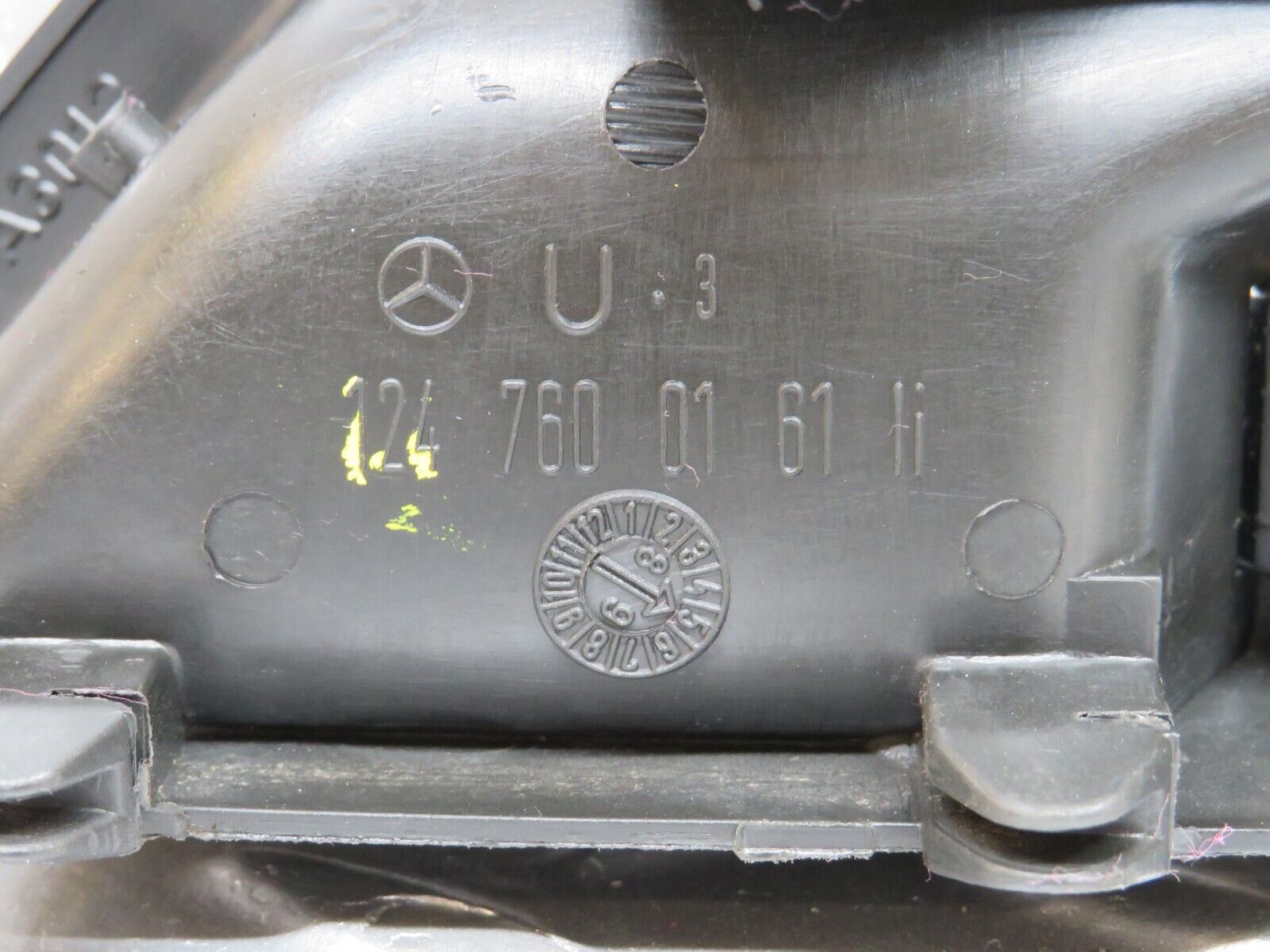 29350 Mercedes-Benz W124 230E Interior Door Handle Rear Left 1247600161