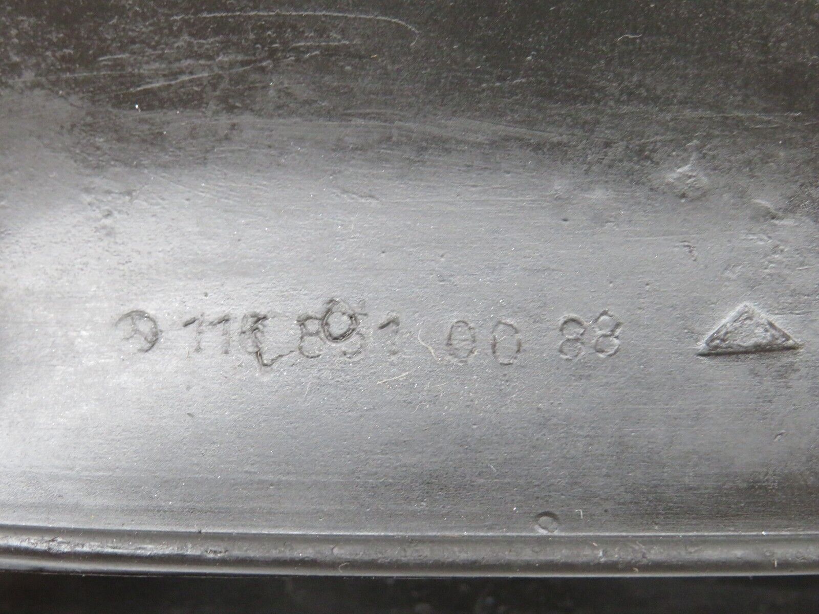 26185 Mercedes-Benz W116 450SE Heating Duct Rubber Ventilation 1168310088