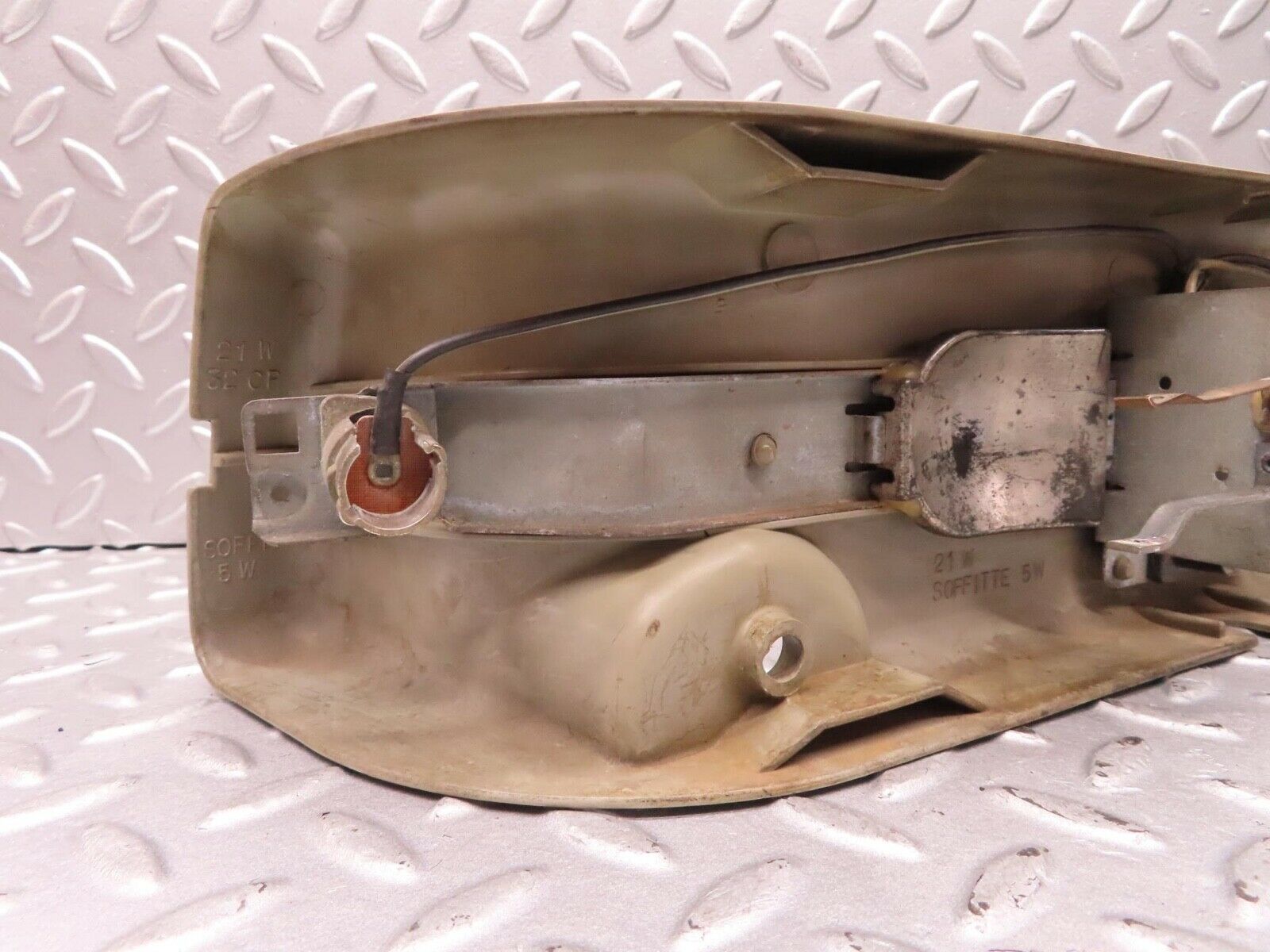 12565 Mercedes-Benz C107 Left Tail Light Cover Bulb Holder