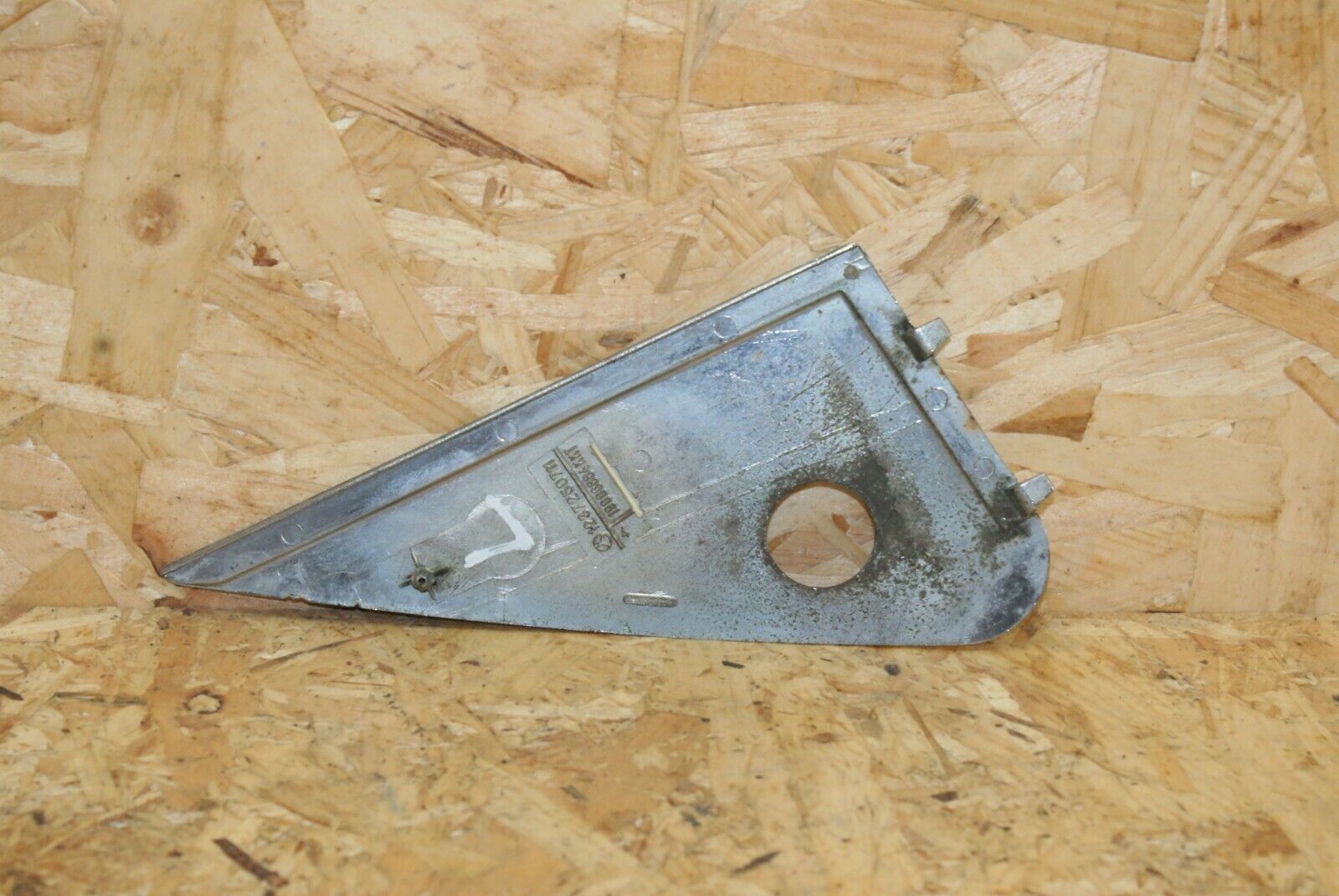 2449 Mercedes-Benz V123 240D LWB Mirror Triangle Cover Left 1237250711