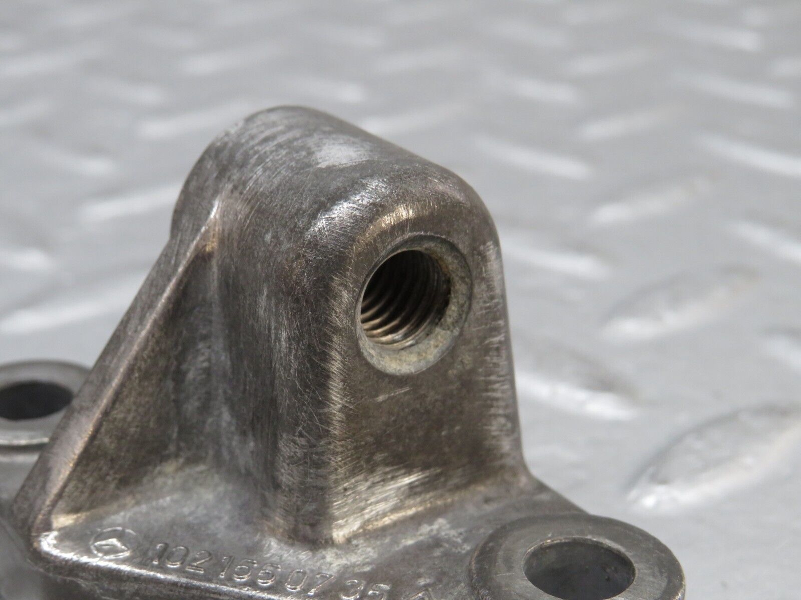 36577 Mercedes-Benz W201 190E 2.0L Alternator Generator Support Bracket 1021550735