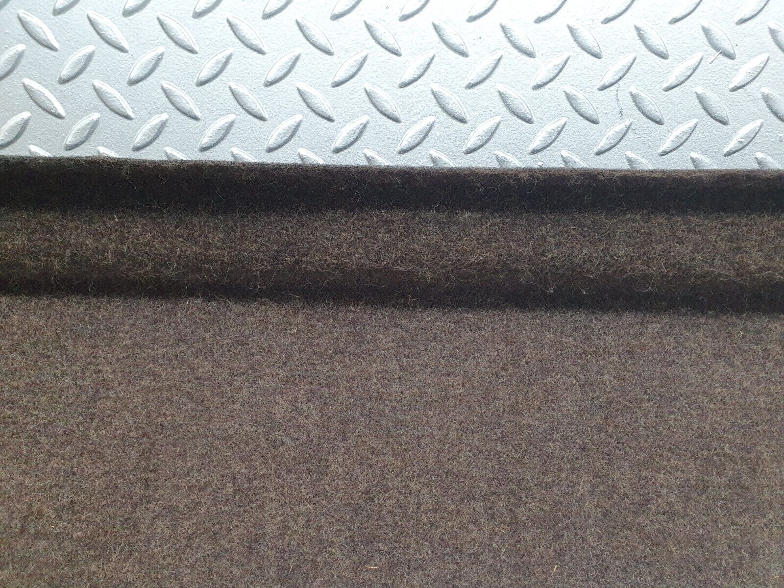 41048 Mercedes-Benz W126 300SE Boot Rear Carpet Cover Brown