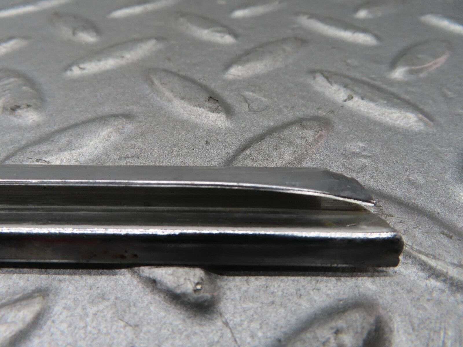 13192 Mercedes-Benz W111 220S Rear Right Door Window Chrome Frame