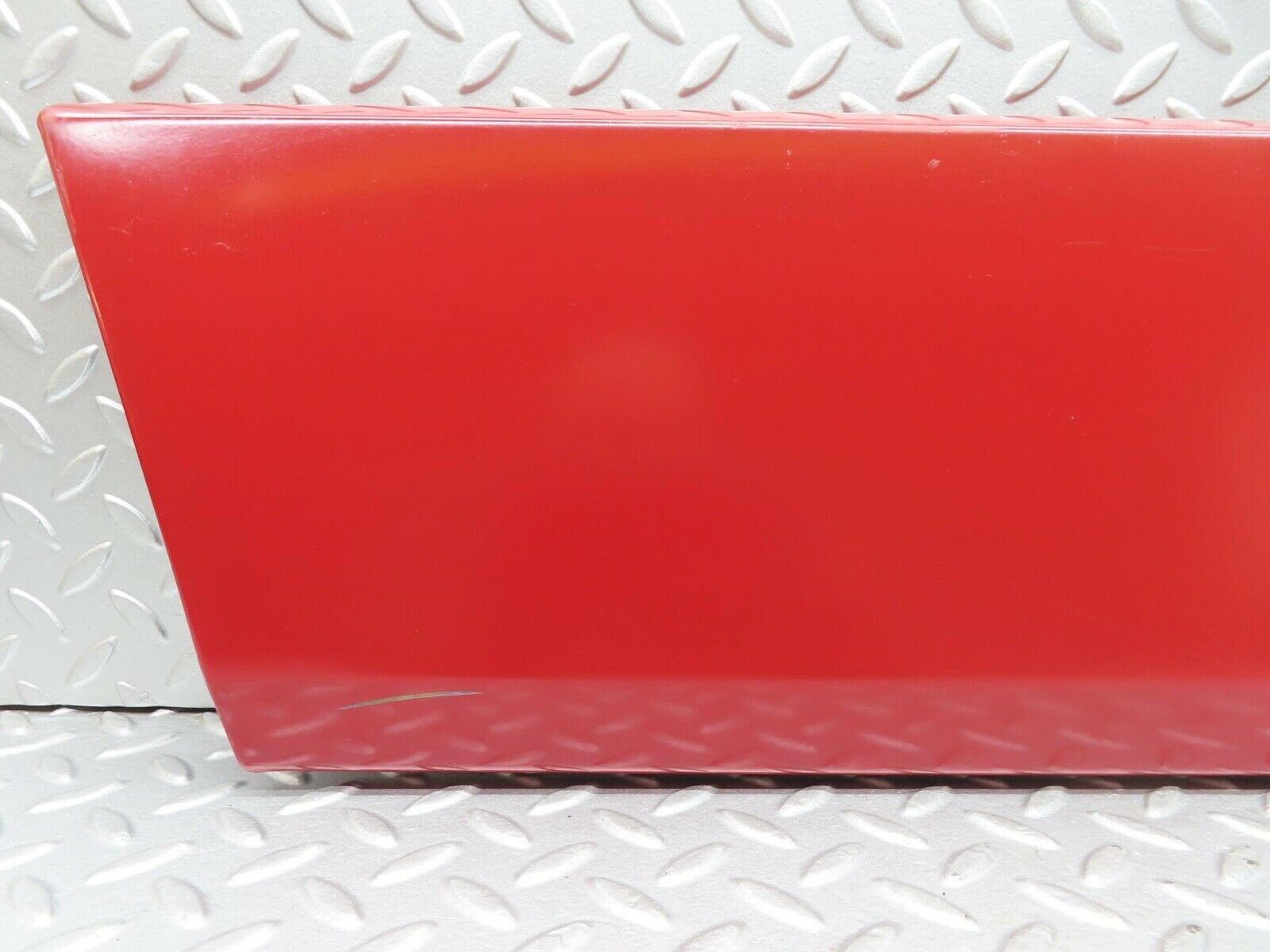 14629 Mercedes-Benz W201 190E Rear Right Door Moulding Trim Red 2016905840