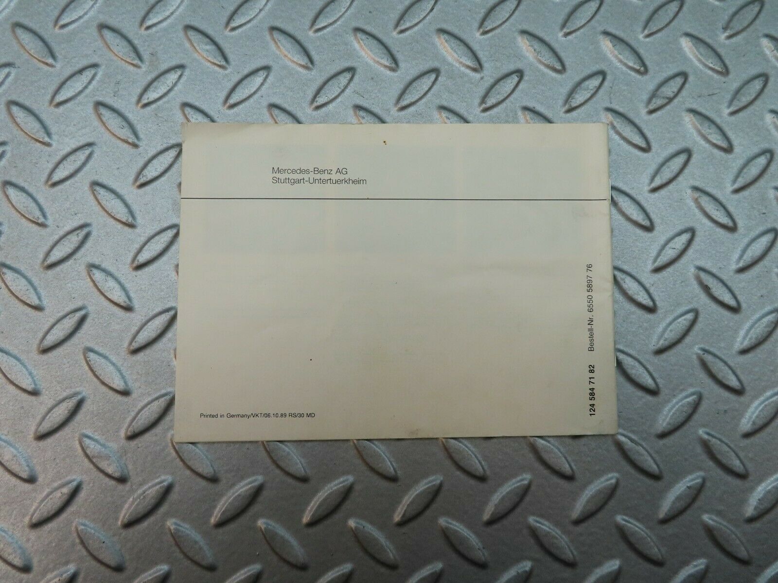 5622 Mercedes-Benz Brochure 1245847182