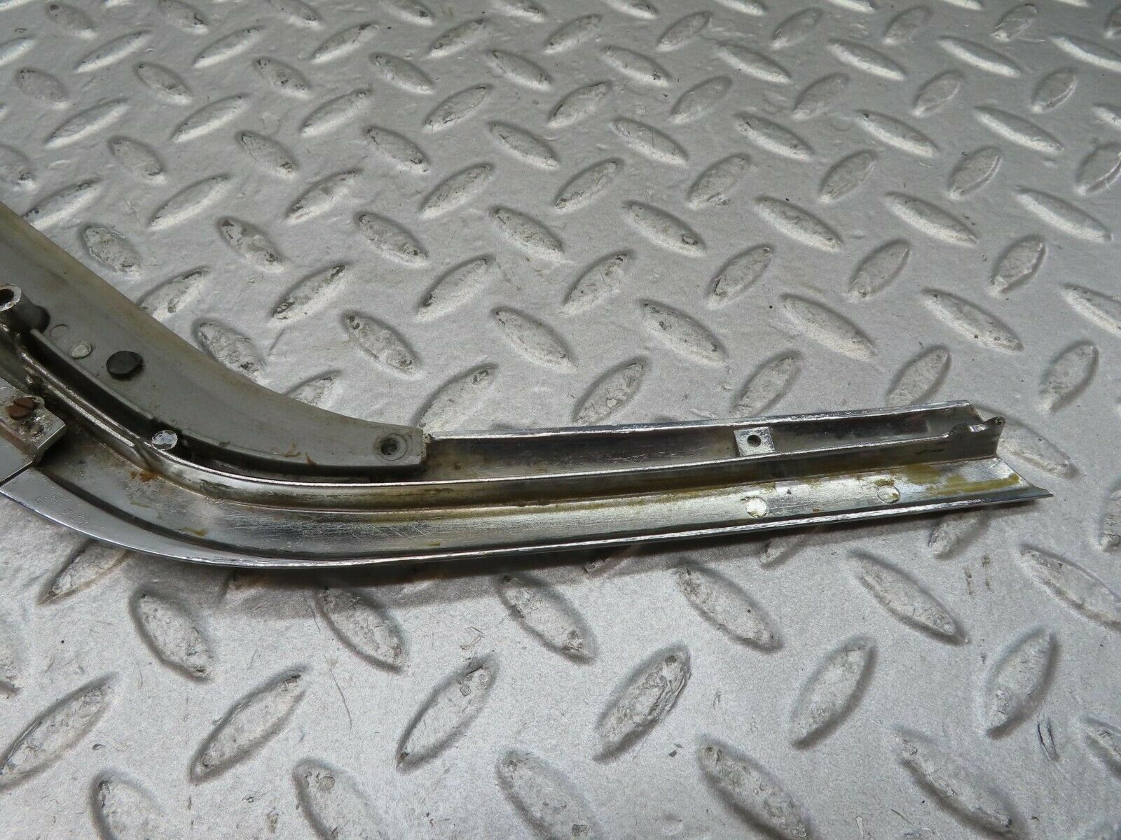 16588 Mercedes-Benz C107 380SLC Rear Right Quarter Window Chrome Frame