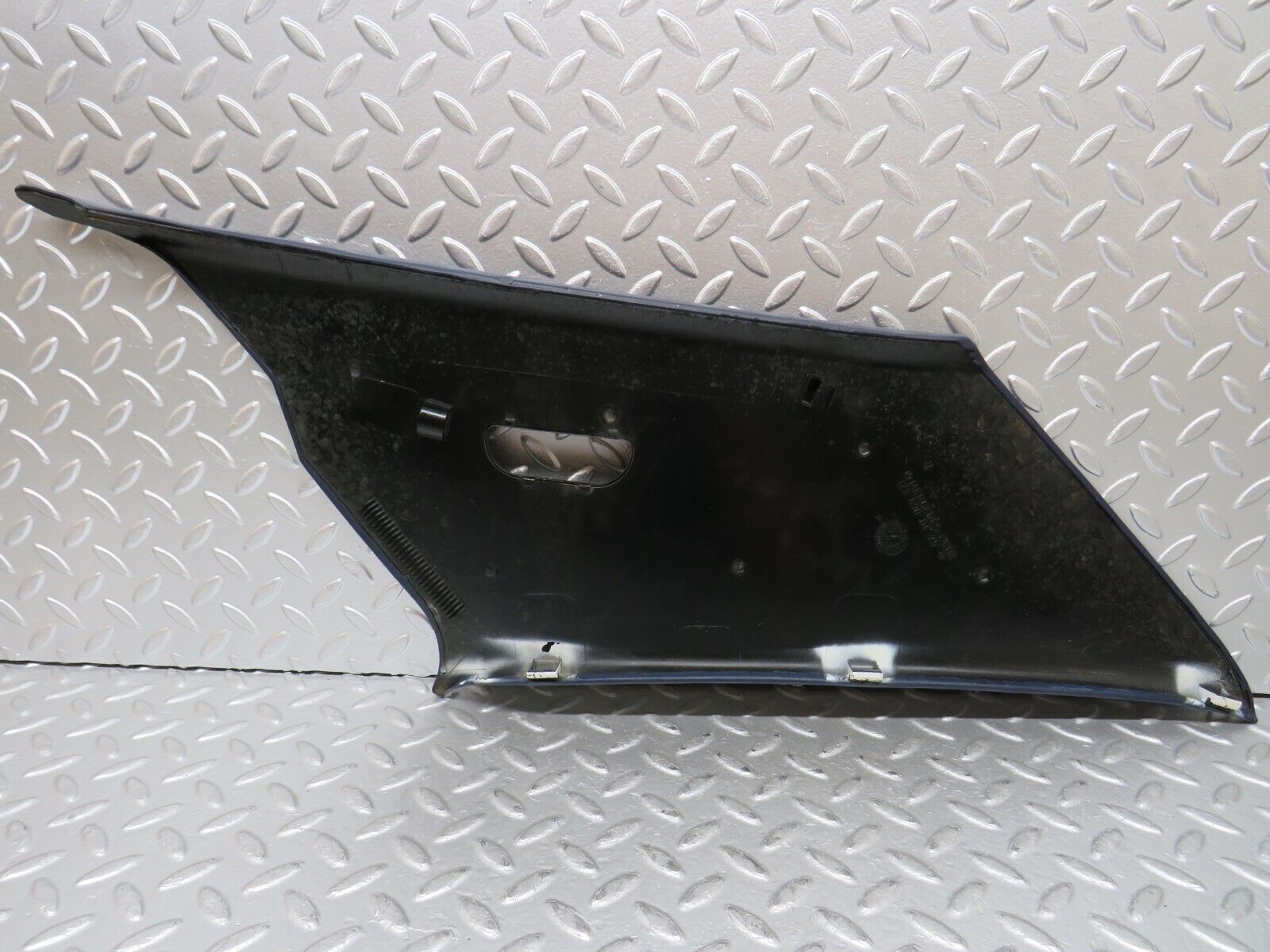 26772 Mercedes-Benz W123 240D C Pillar Cover Panel Right Side Blue 1236900425