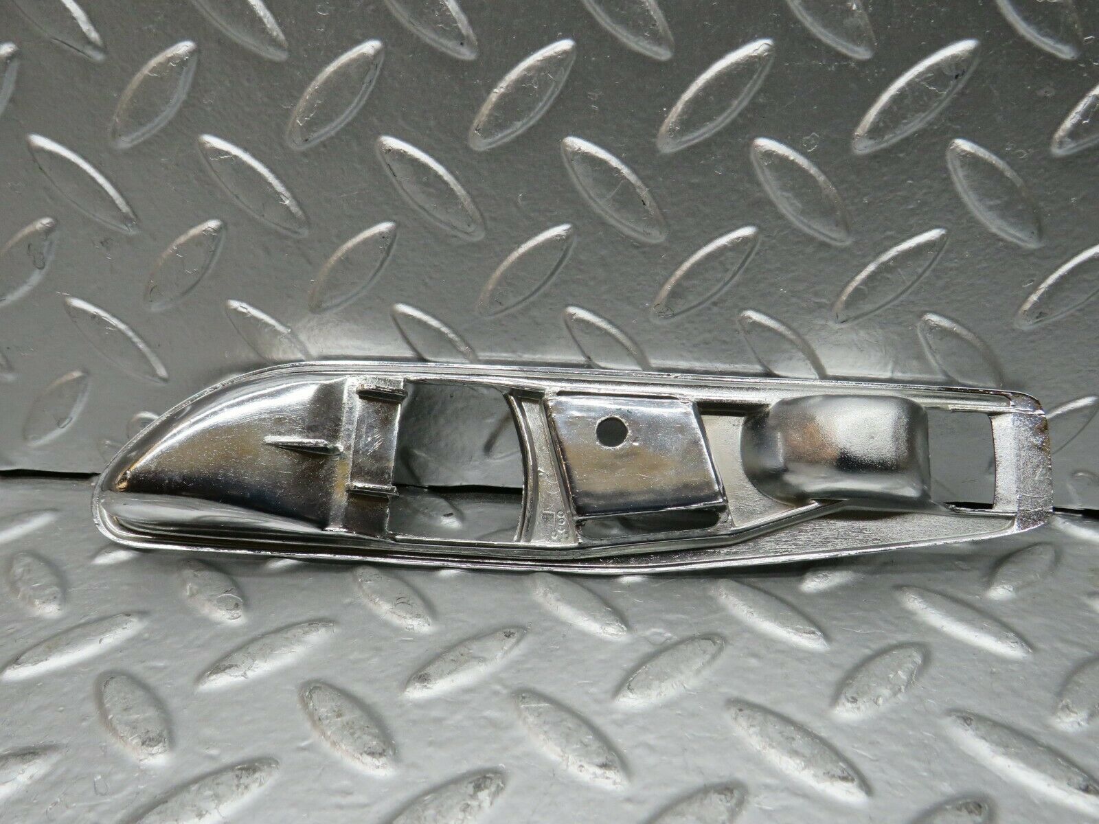 22748 Mercedes-Benz C107 450SL Interior Door Handle Chrome Surround Left Side