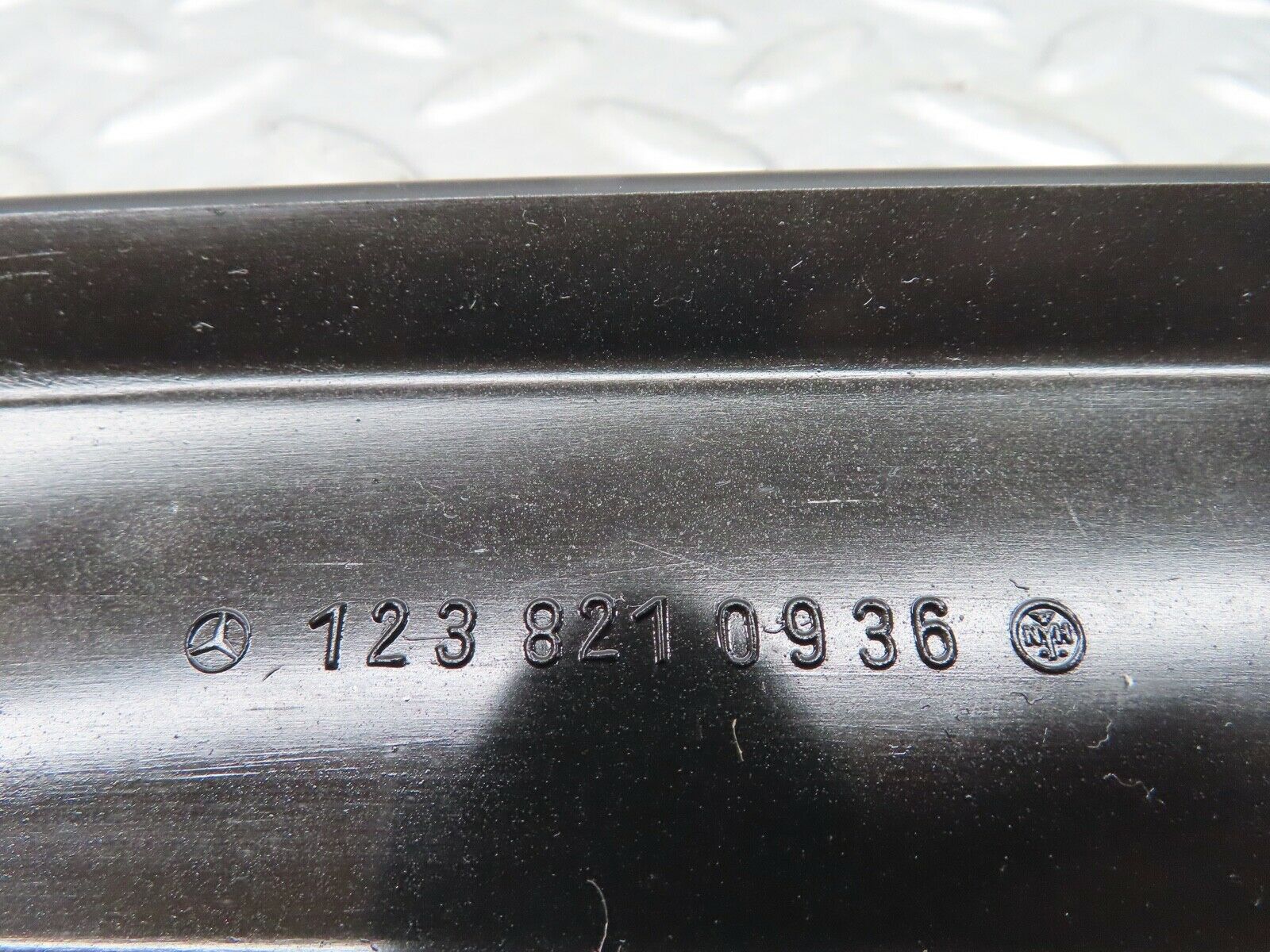 18129 Mercedes-Benz W123 200 Cable Channel Cover Front Left 1238210936