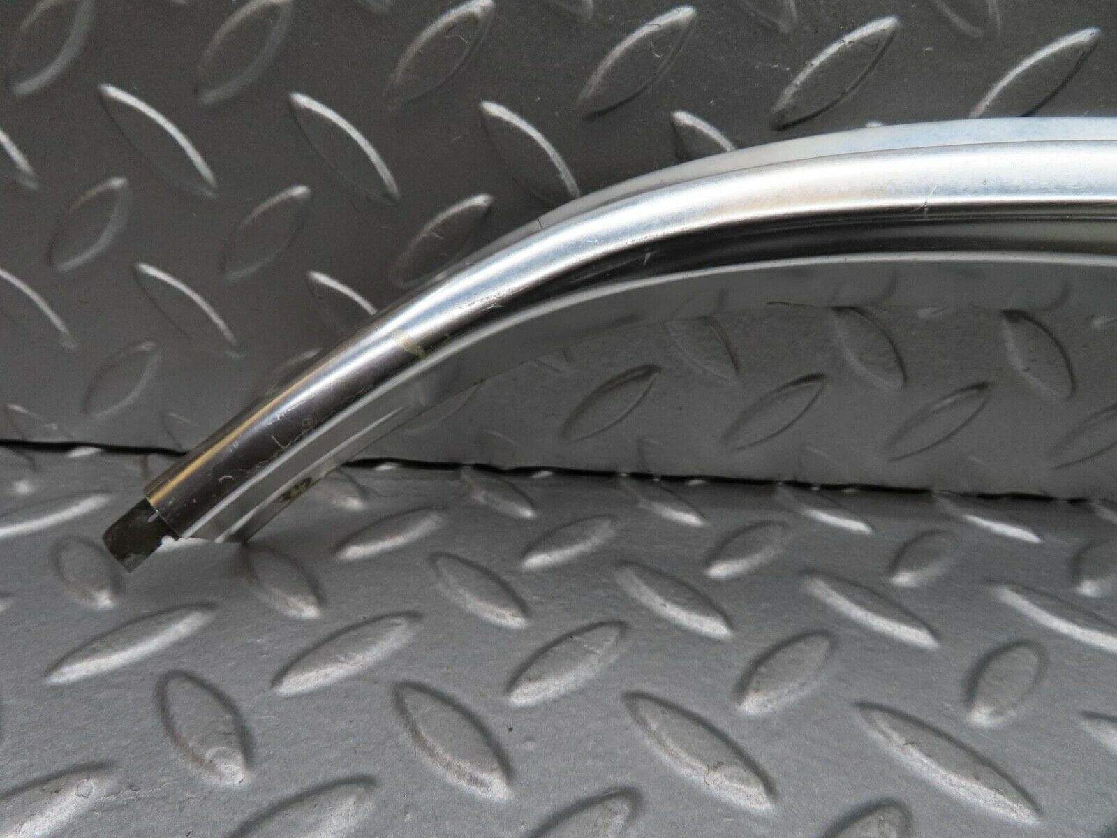 14317 Mercedes-Benz W116 350SE C Pillar Chrome Moulding Trim Left Side