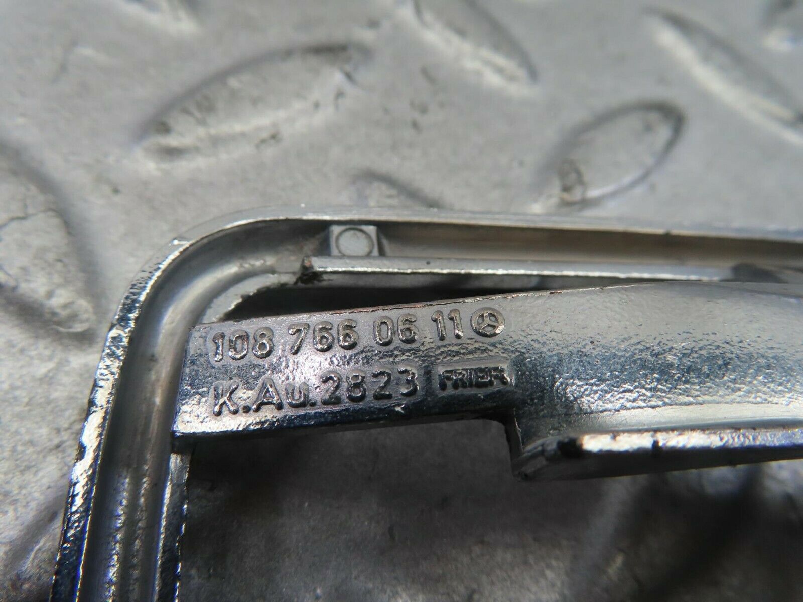 8640 Mercedes-Benz W108 Chrome Frame For Door Opener Right 1087660611