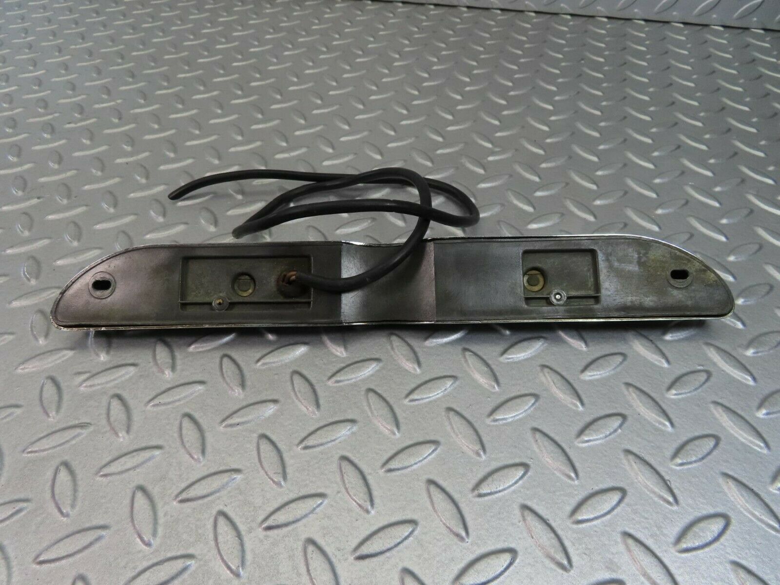 8196 Mercedes-Benz W108 number Plate Light Trunk Lid Chrome