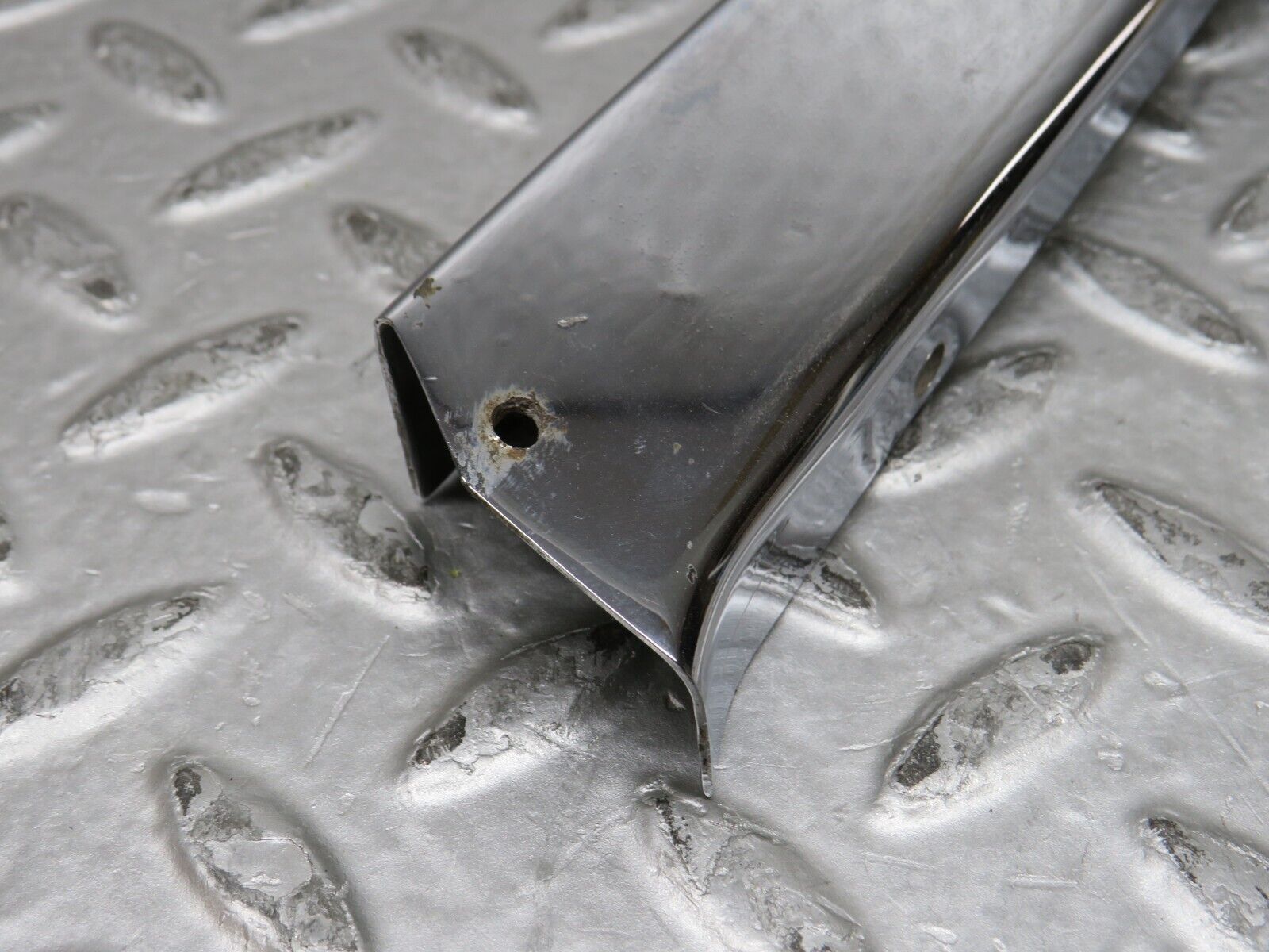 37371 Mercedes-Benz W109 300SEL A Pillar Exterior Chrome Trim Right Side