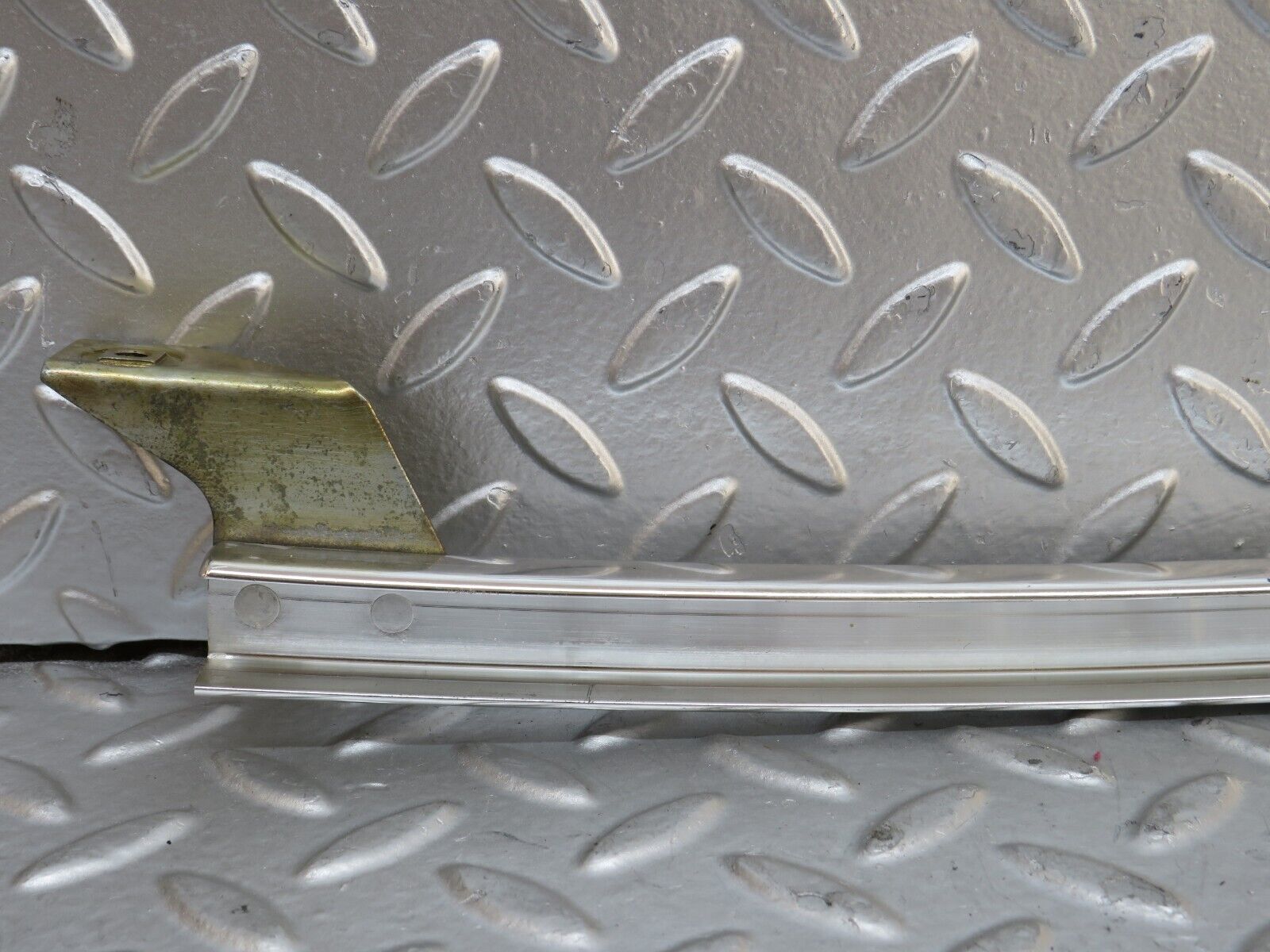 28278 Mercedes-Benz S123 240D Wagon Rear Left Chrome Window Channel