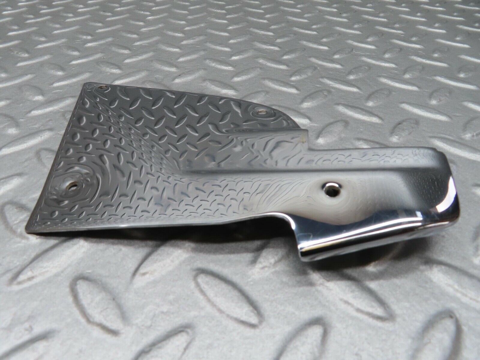 13974 Mercedes-Benz C107 280SLC B Pillar Chrome Cover Plate Right Side