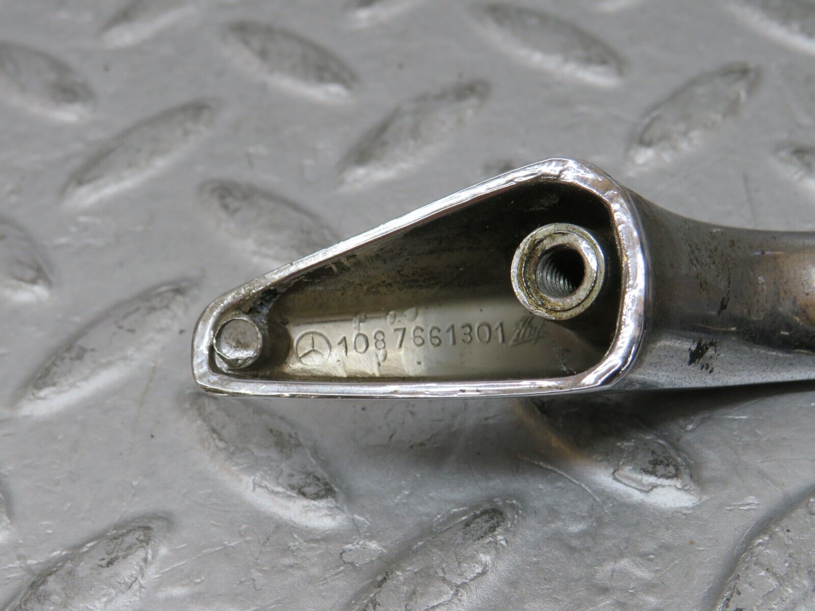 35741 Mercedes-Benz W108 Chrome Door Handle Front Left 1087661301