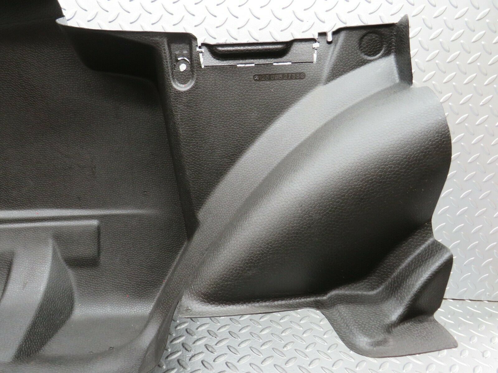 24184 Mercedes-Benz W123 280E Trunk Cover Panel Left Side 1236932733