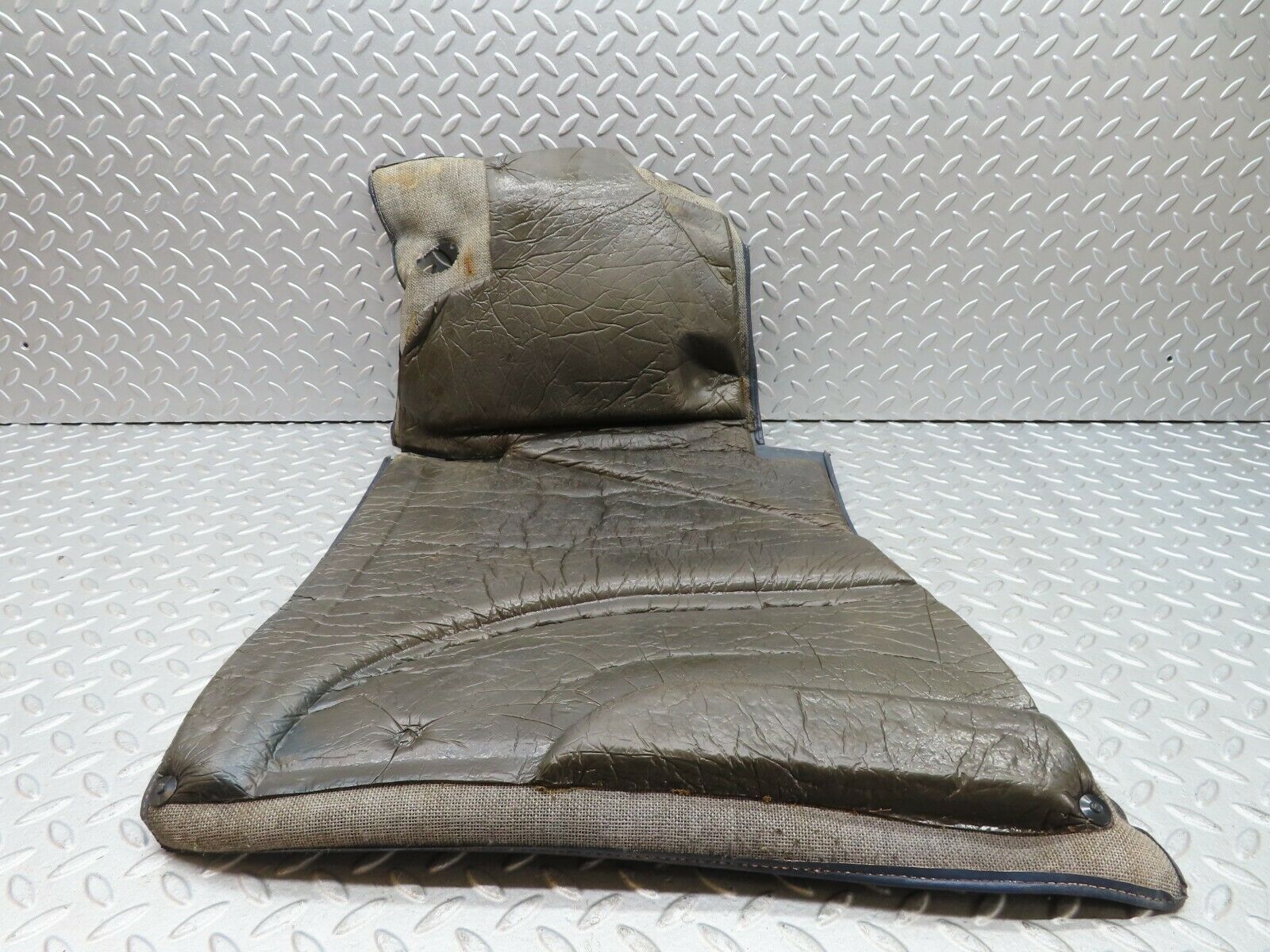 17899 Mercedes-Benz W116 450SEL Front Right Floor Carpet Blue 1166840230