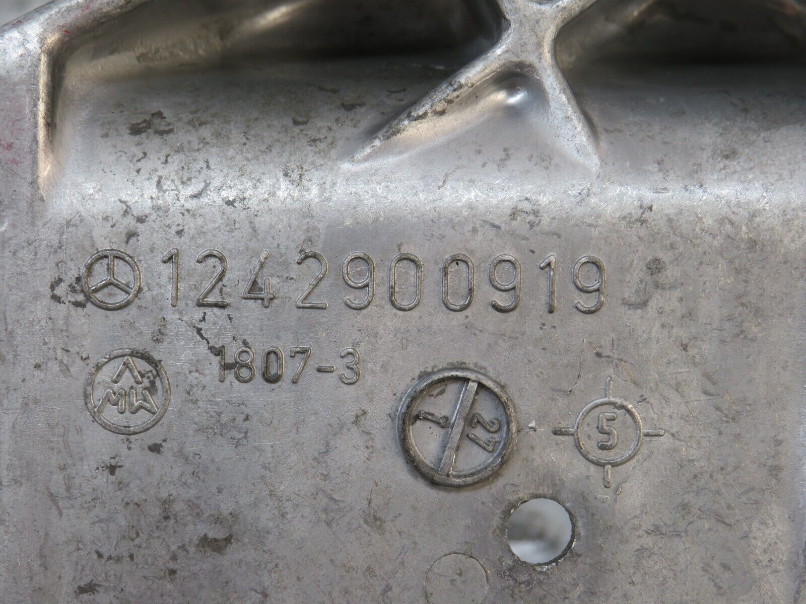 27708 Mercedes-Benz S124 300TE Wagon Brake Pedal Bracket 1242900919