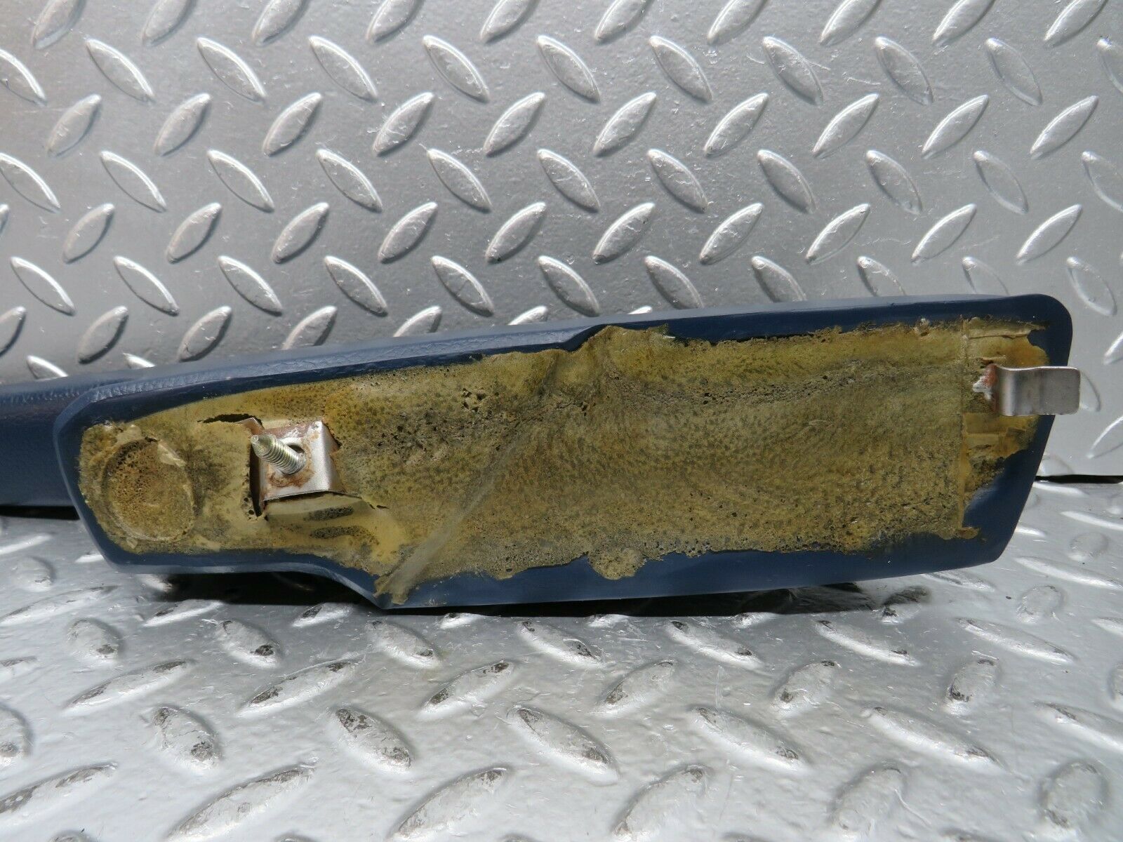 23185 Mercedes-Benz W116 350SE Front Left Interior Door Handle Blue