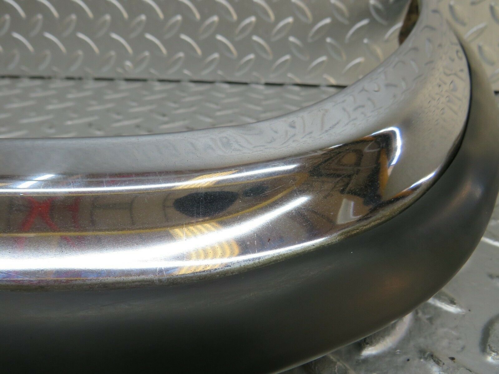 23240 Mercedes-Benz W116 350SE Front Left Upper Bumper Corner 1168800170