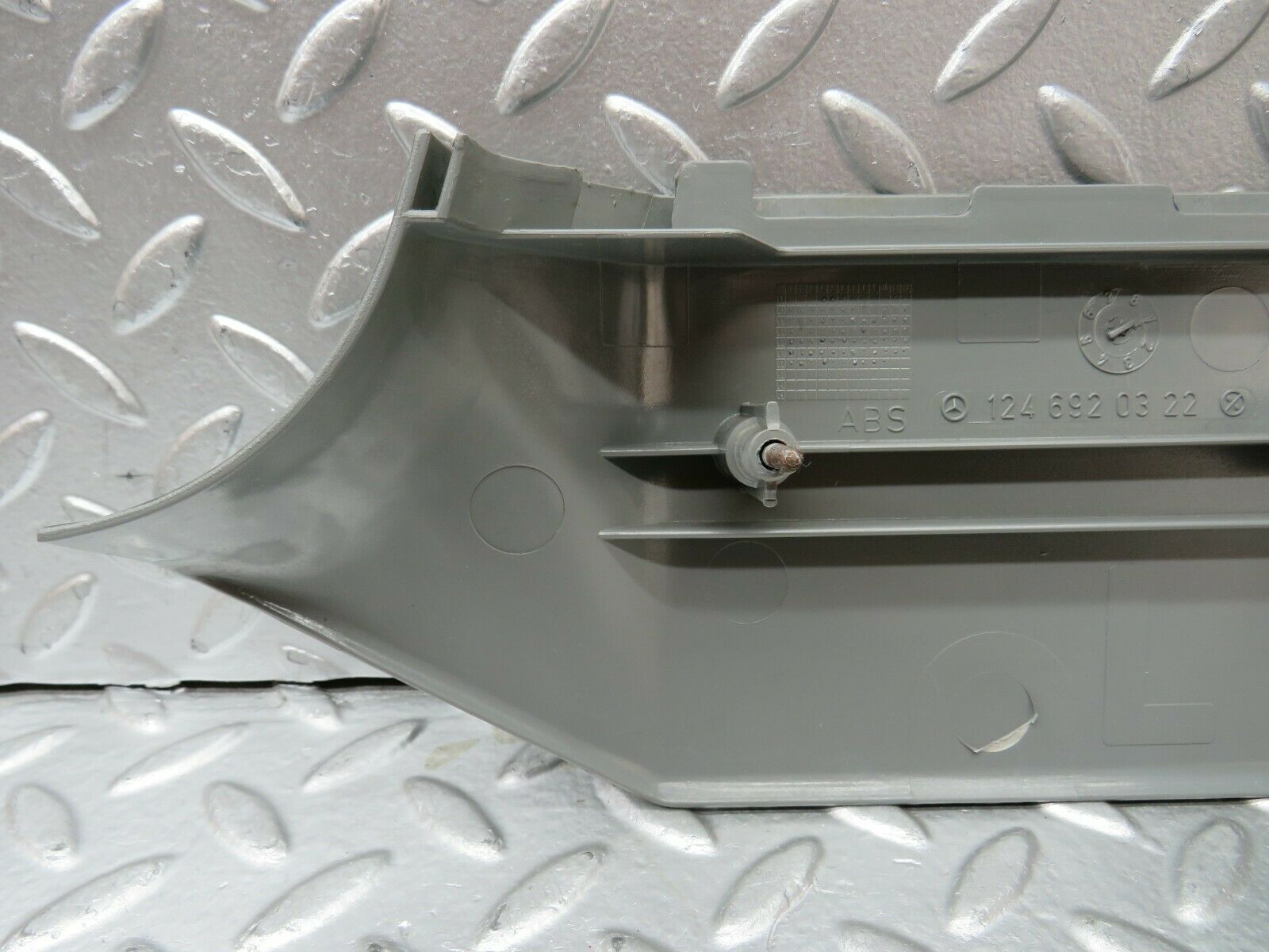 24194 Mercedes-Benz S124 220TE B Pillar Lower Cover Left Side 1246920322