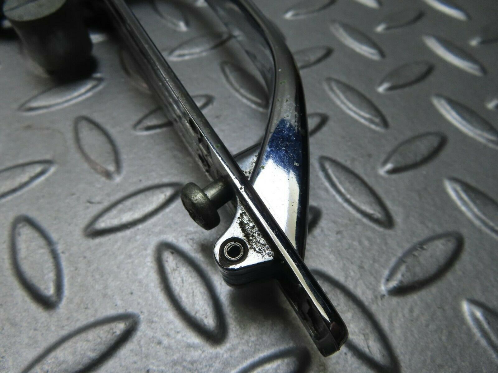 8757 Mercedes-Benz W116 Chrome Door Handle Front Right No Key 1167600159