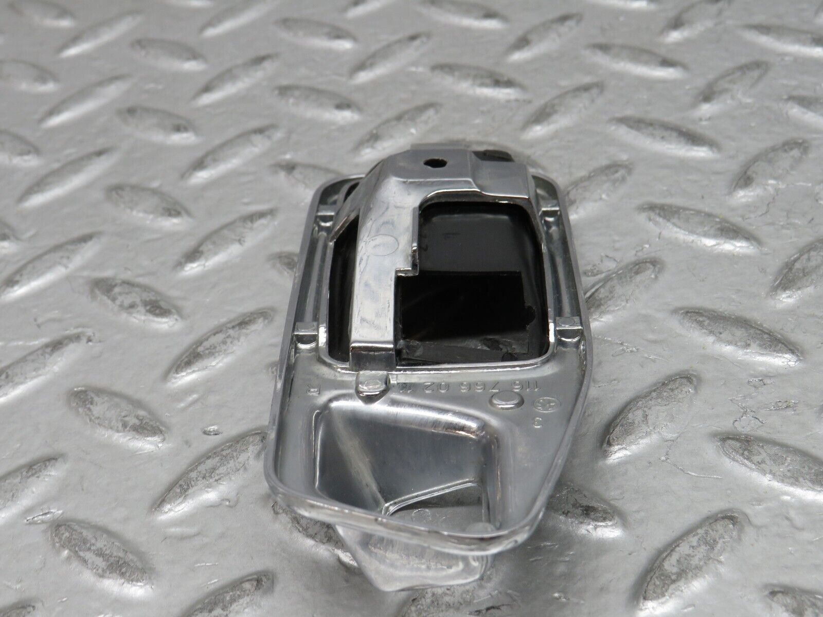 27973 Mercedes-Benz W123 280E Chrome Frame For Door Opener Right 1167660211