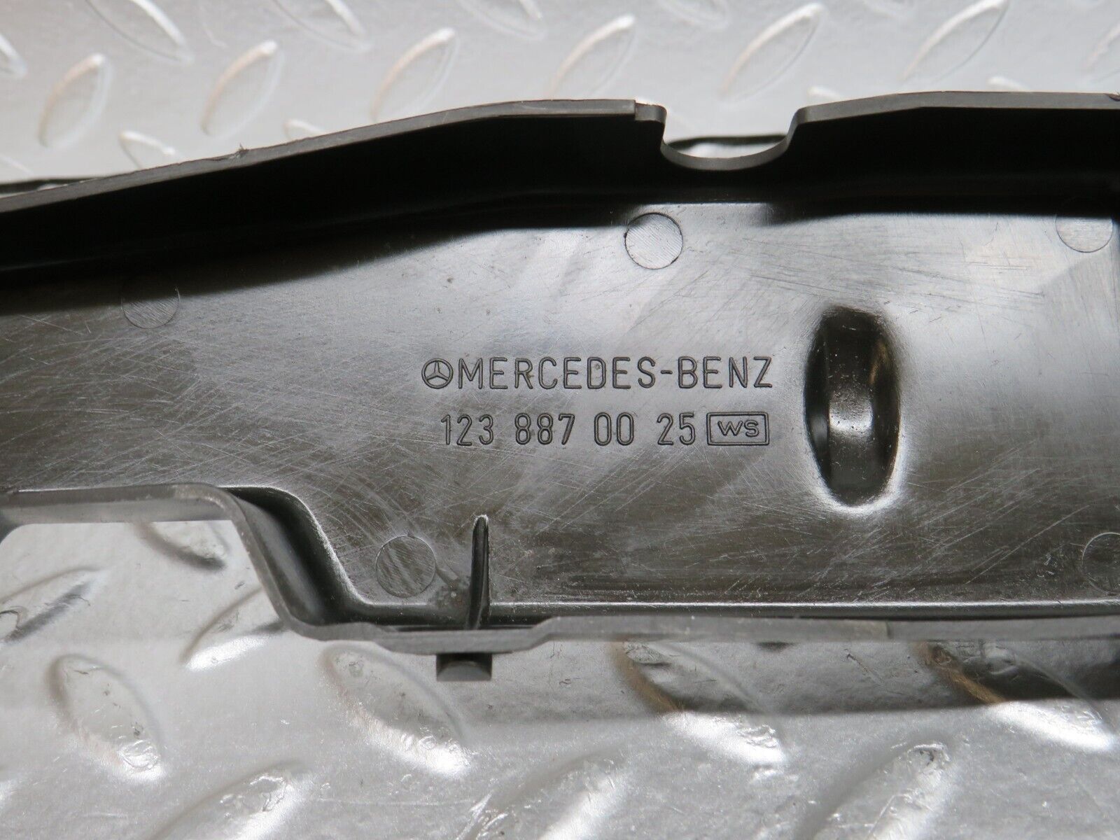 32171 Mercedes-Benz W123 230E Bonnet Lock Catch Cover 1238870025