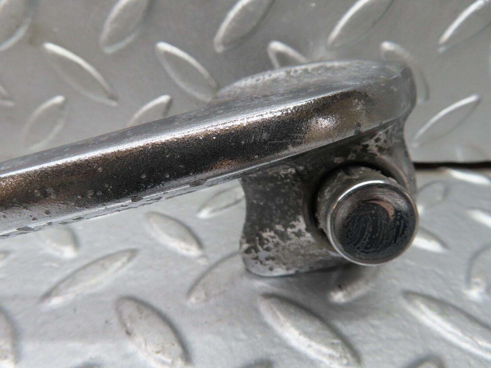 18580 Mercedes-Benz W120 W121 Ponton Exterior Chrome Door Handle Rear Left