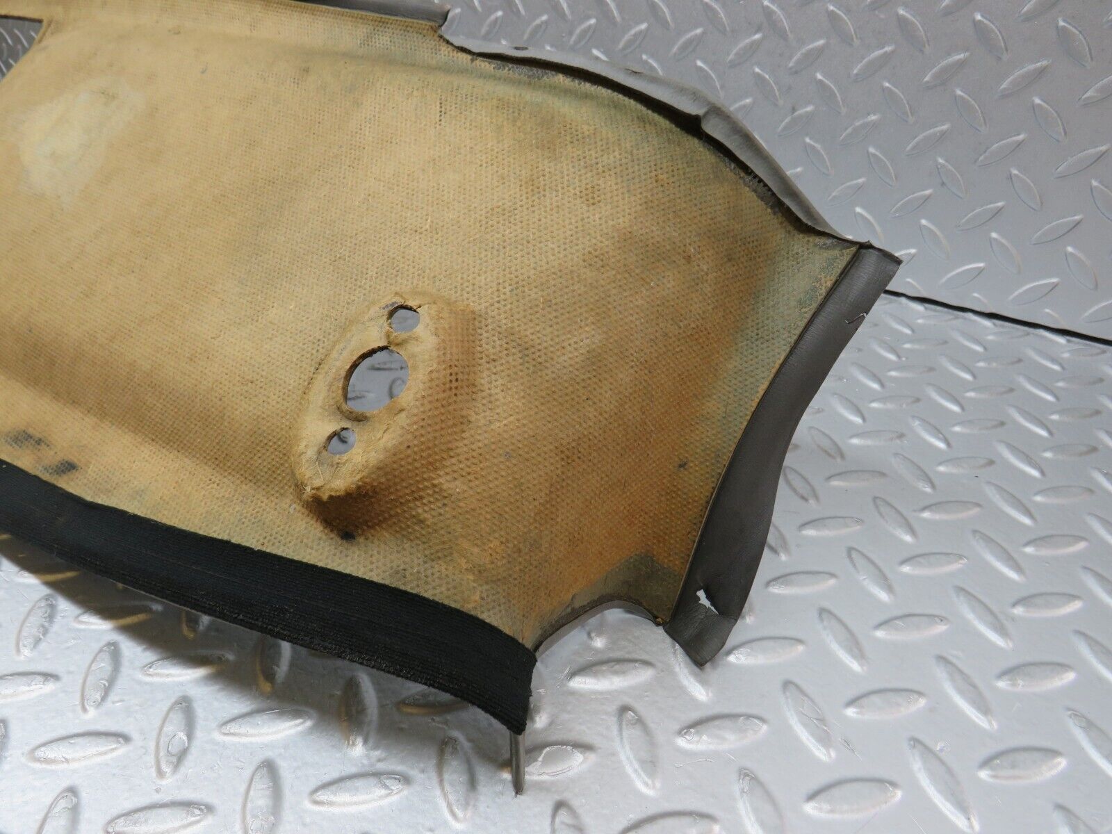 36055 Mercedes-Benz W126 420SE Headlining Roof Panel Front Grey 2111696225