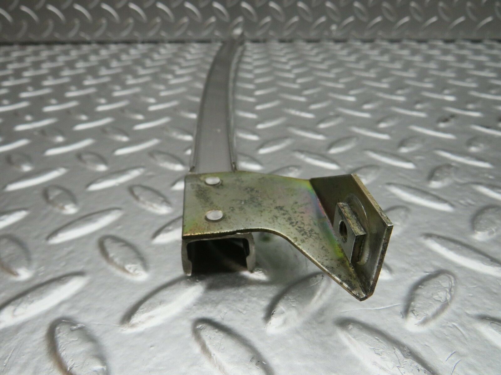 24020 Mercedes-Benz W123 280E Rear Left Door Chrome Window Channel