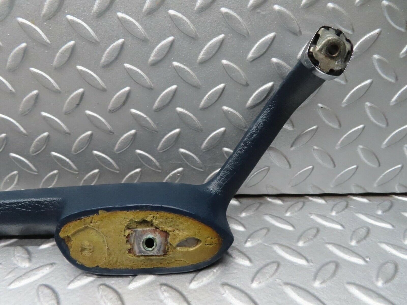 1213 Mercedes-Benz W108 280SE Door Handle Interior Rear Right Blue