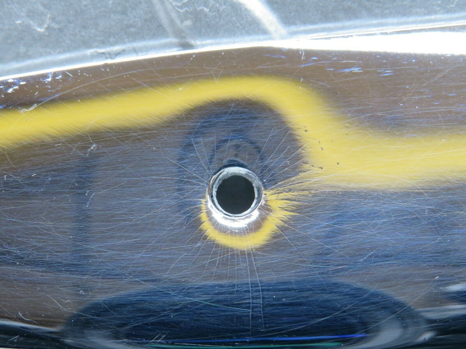 22744 Mercedes-Benz C107 450SLC Coupe Door Moulding Trim Chrome Left Side