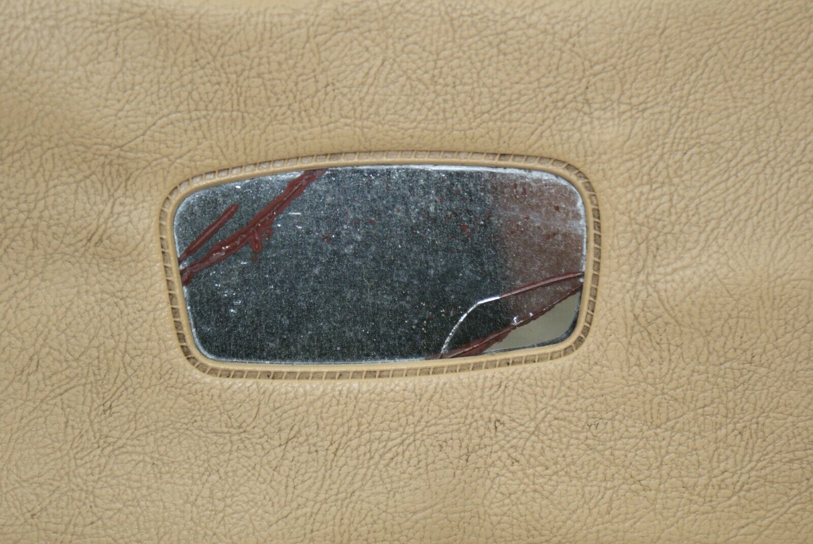 3165 Mercedes-Benz W115 220D Sun Visor Beige Left Passenger Side