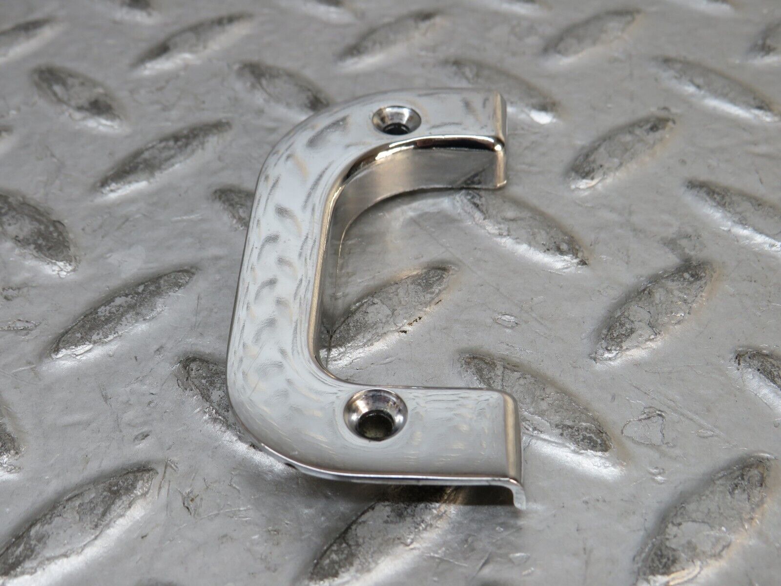 28800 Mercedes-Benz W123 230E Right Interior Chrome Door Latch Trim 1237230224