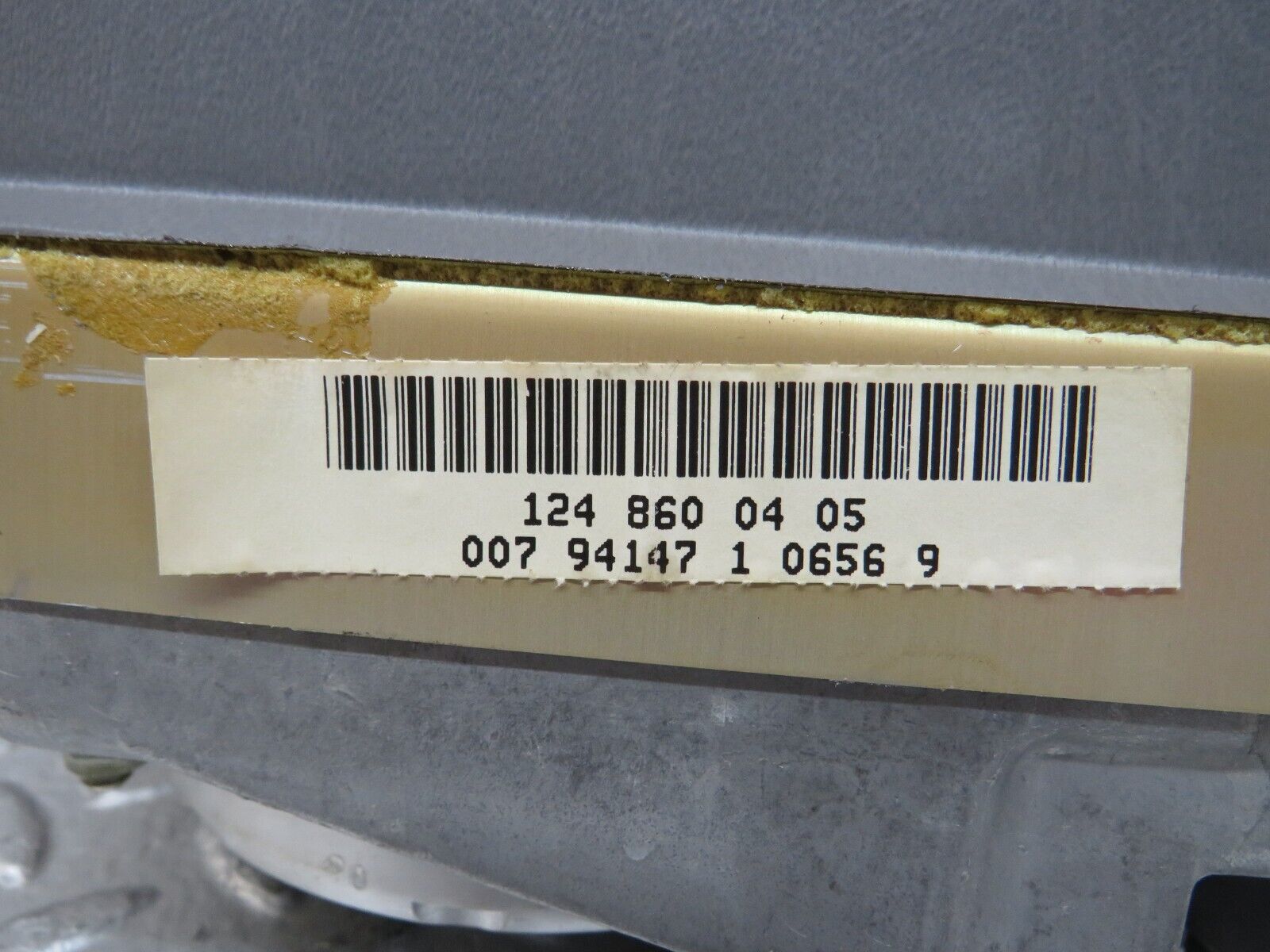 25671 Mercedes-Benz W124 280E Dashboard Airbag Passenger Left Side 1248600405