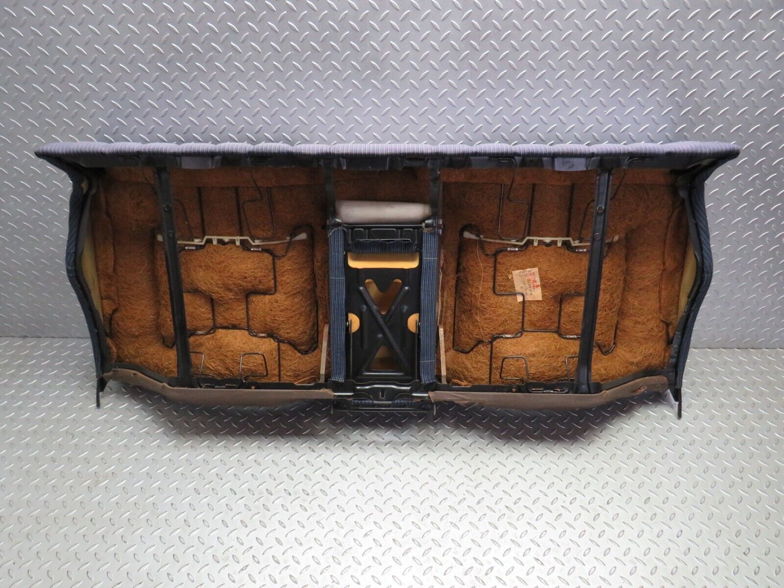 32031 Mercedes-Benz W123 230E Rear Seat Blue 1239203150 1239202716