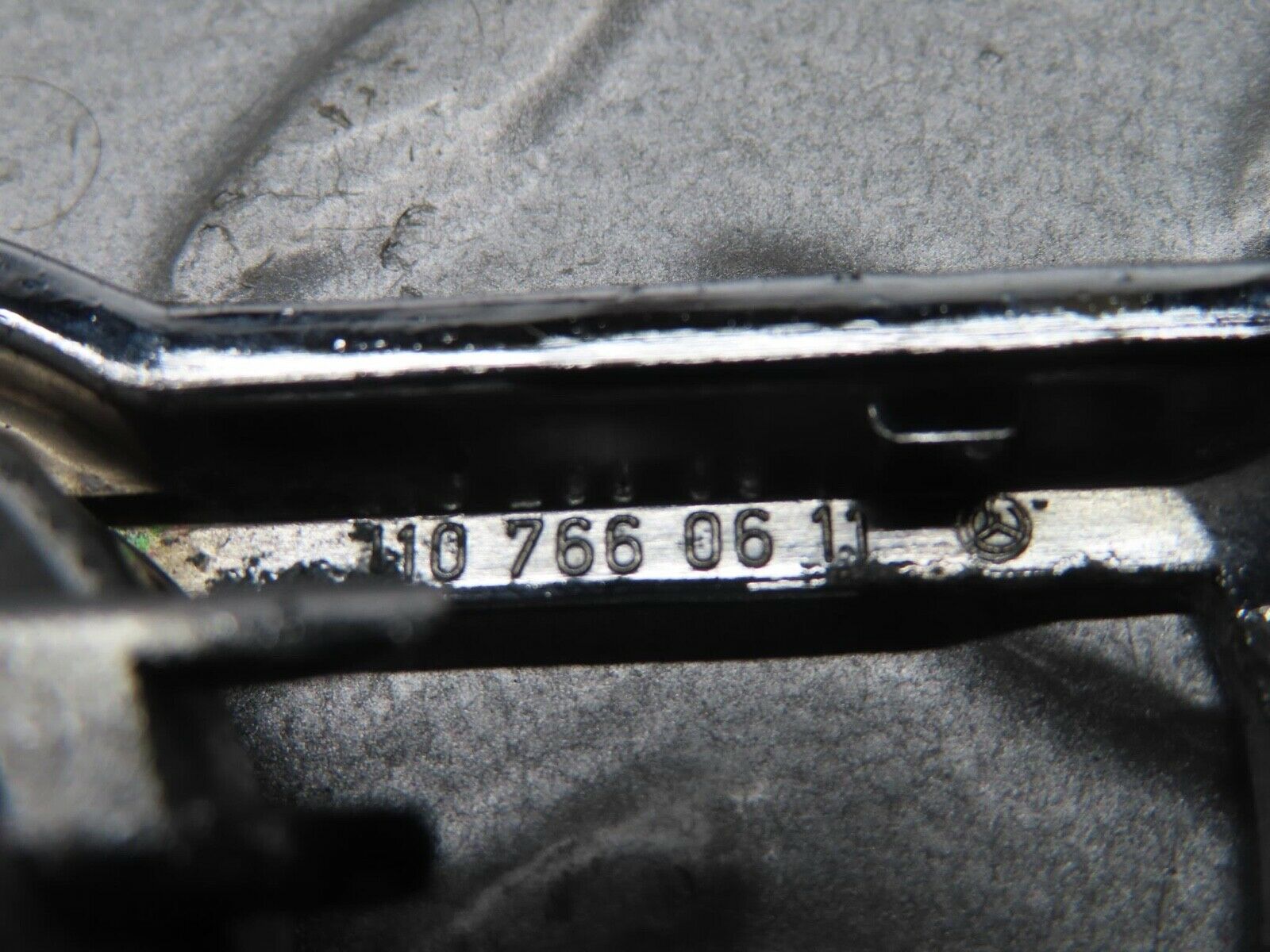 13042 Mercedes-Benz W111 220S Right Interior Door Handle Surround 1107660611