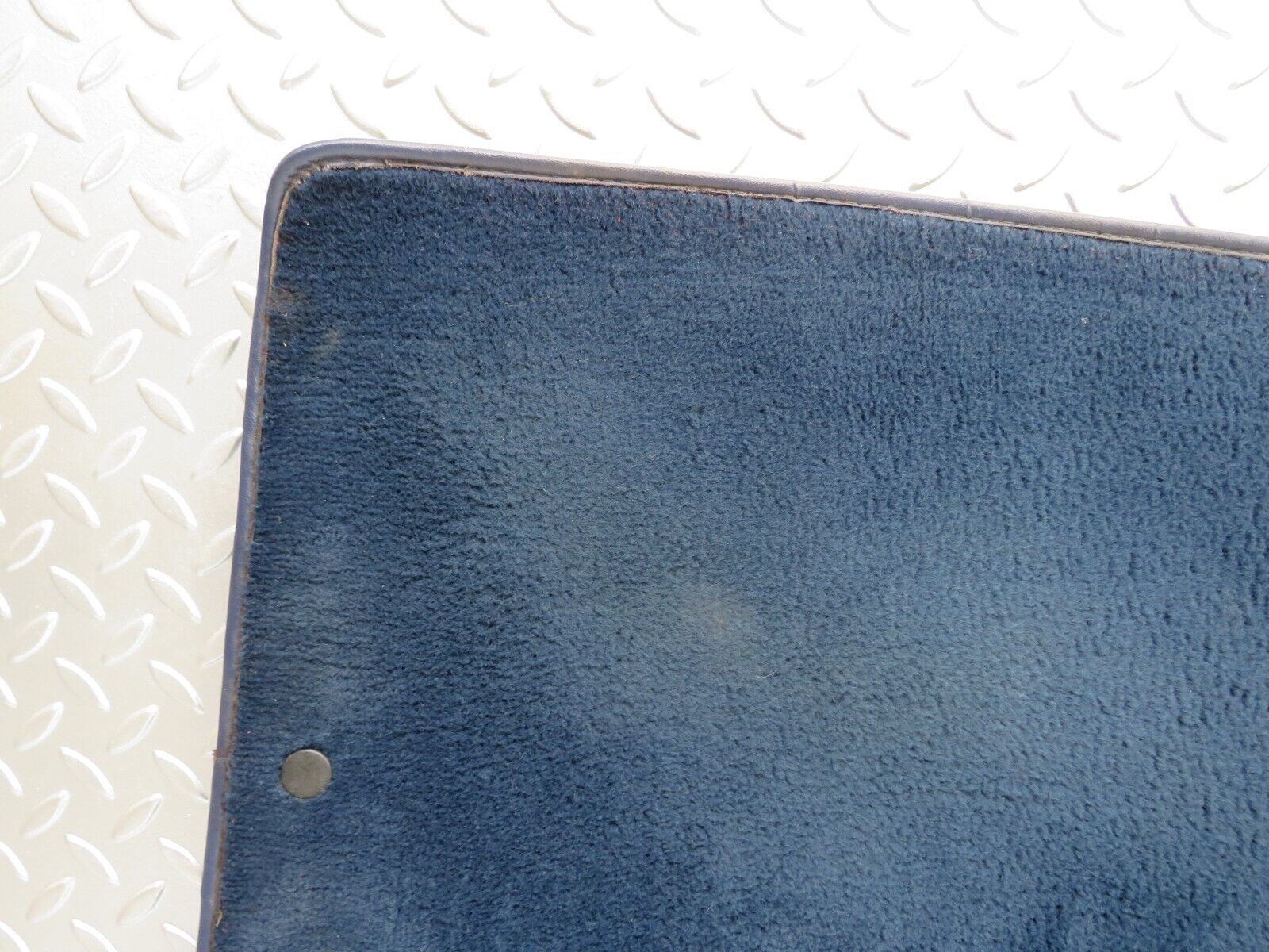 25263 Mercedes-Benz W201 190D Front Left Floor Carpet Blue 2016807162