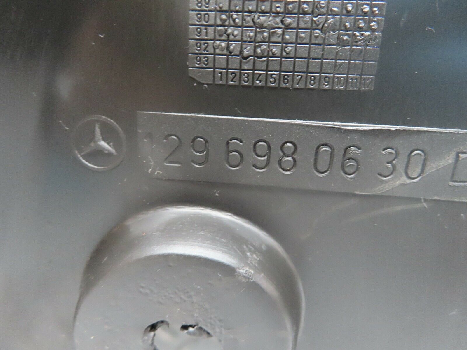 17308 Mercedes-Benz R129 300SL Coupe Rear Right Inner Fender Wing Wheel Arch Lining 1296980630