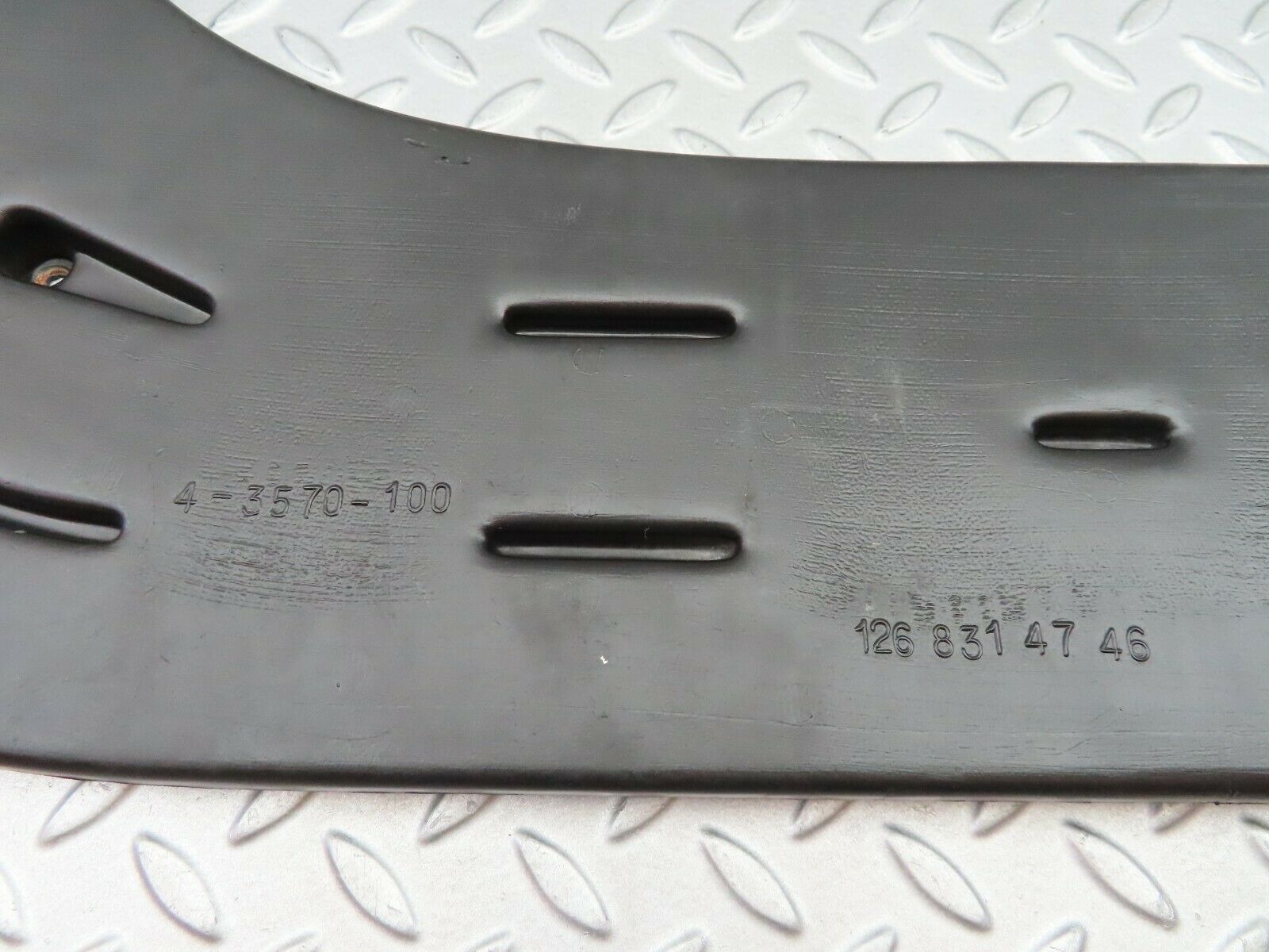 6147 Mercedes-Benz W126 380SE Air Duct Heater Ventilation Left 1268314746