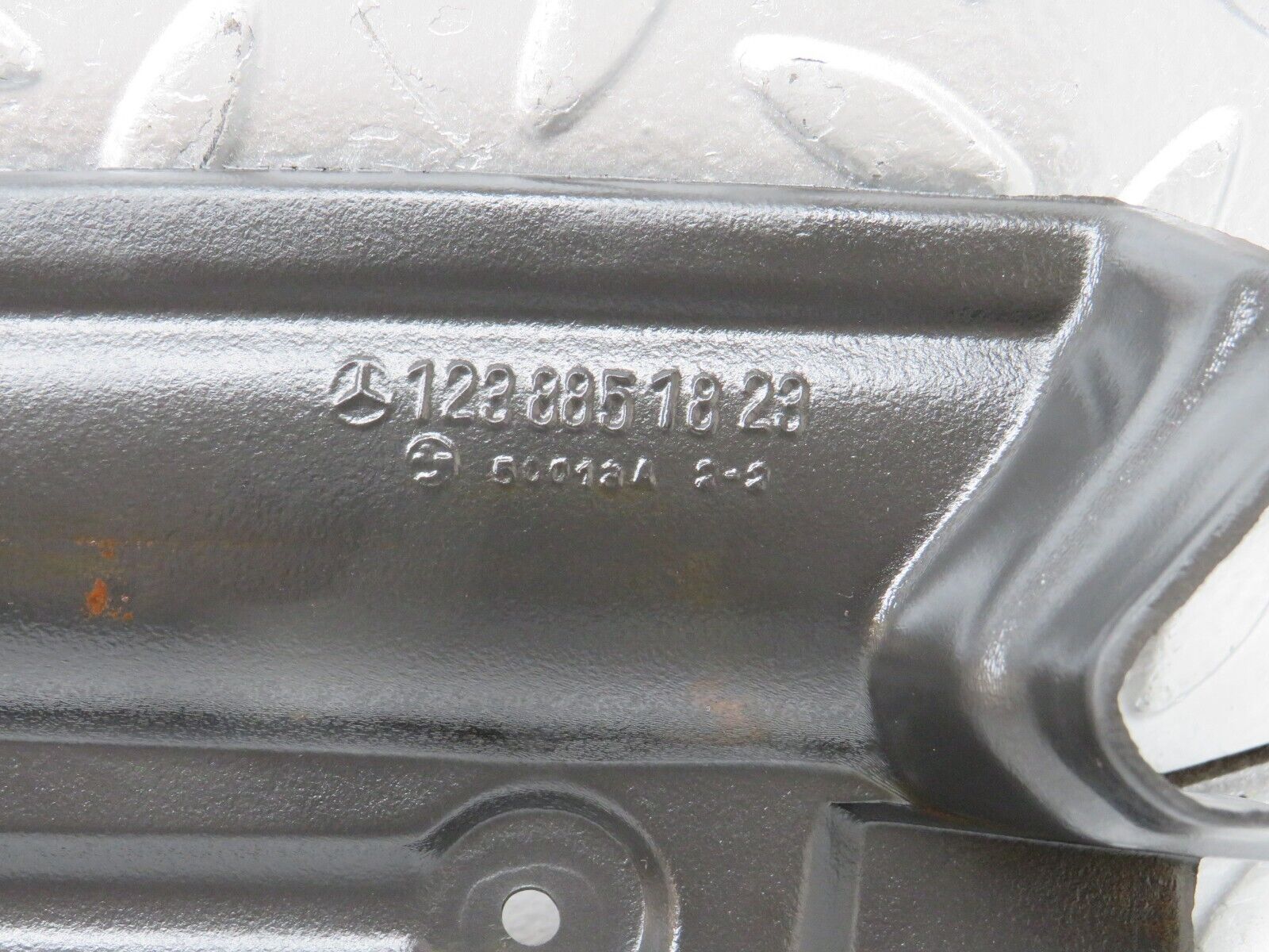 27242 Mercedes-Benz W123 280E Front Bumper Rubber Right 1238851823